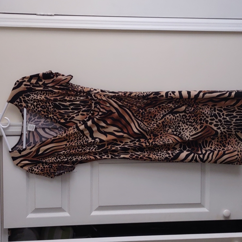 Ronni Nichol leopard print dress